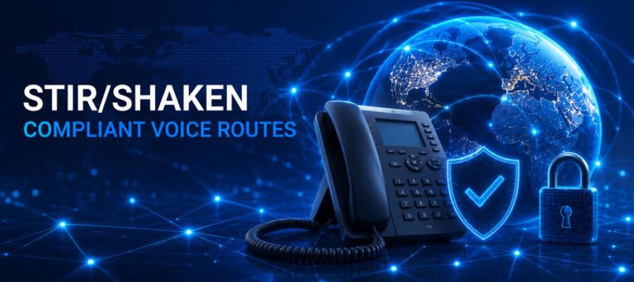 STIR/SHAKEN Compliant Voice Routes